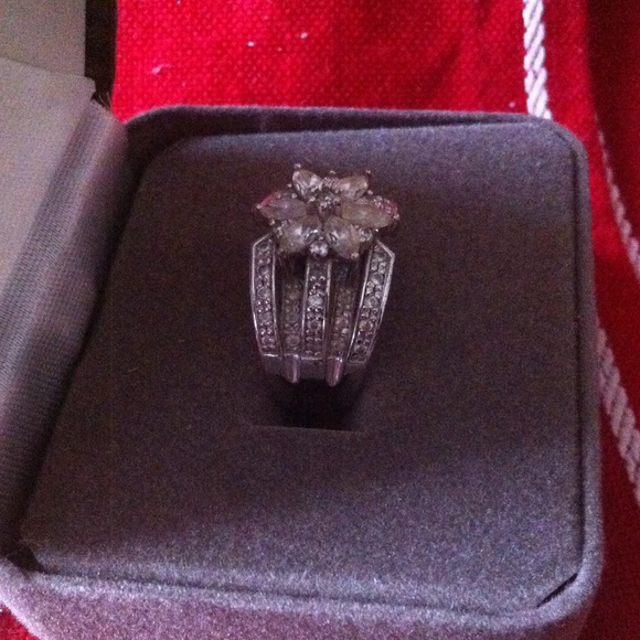 Star CZ Sterling Ring - Fab, Darling! - Picture 2 of 4